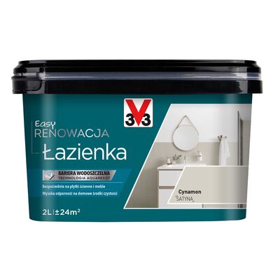Farba Renowacyjna Easy Renowacja Łazienka cynamon 2 l V33