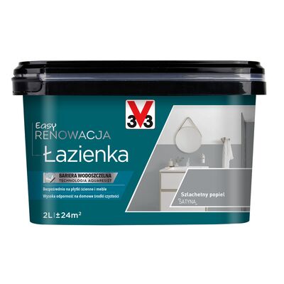 Farba Renowacyjna Easy Renowacja Łazienka szlachetny popiel 2 l V33