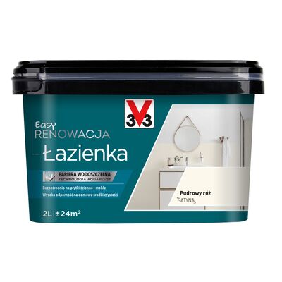 Farba Renowacyjna Easy Renowacja Łazienka pudrowy róż 2 l V33