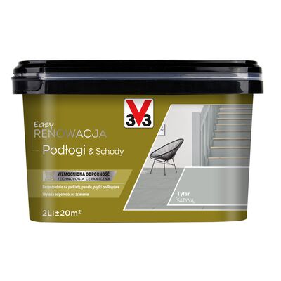 Farba Renowacyjna Easy Renowacja Podłogi  Schody tytan 2 l V33