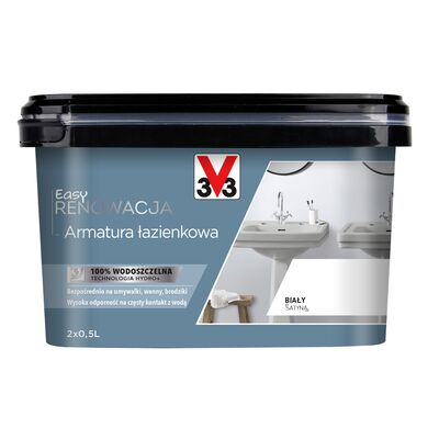 Farba Renowacyjna Easy Renowacja Armatura Łazienkowa biały 1 l V33