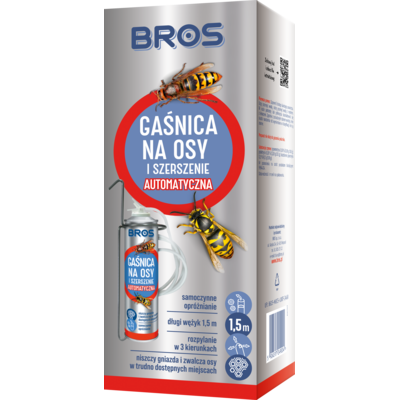 Gaśnica na osy i szerszenie automatyczna 400 ml BROS