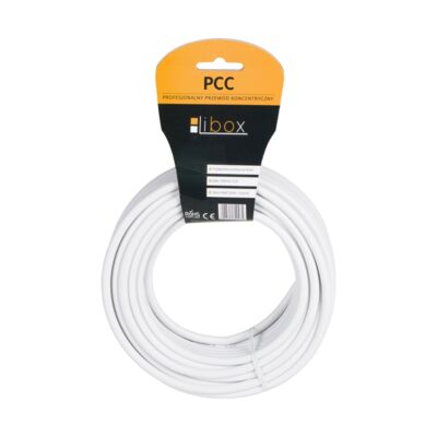 Kabel koncentryczny RG6U 10 m LIBOX PCC-10