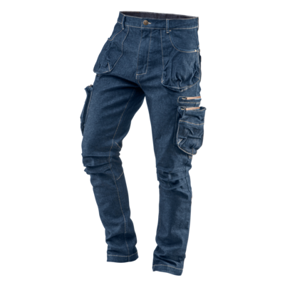 Spodnie robocze z 5 kieszeniami denim L