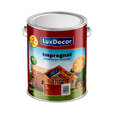 Impregnat akrylowy ochronno-dekoracyjny cedr 5 l LuxDecor