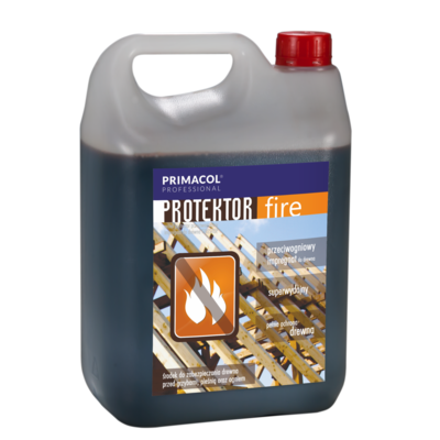Impregnat do drewna Protektor Fire palisander 5 kg Primacol Professional