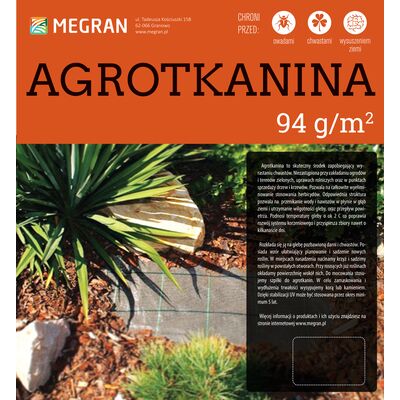 Agrotkanina 94 g czarna 0,8 m x 100 mb