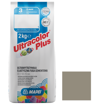 Fuga Ultracolor Plus 116 Szary szałwiowy 2 kg MAPEI