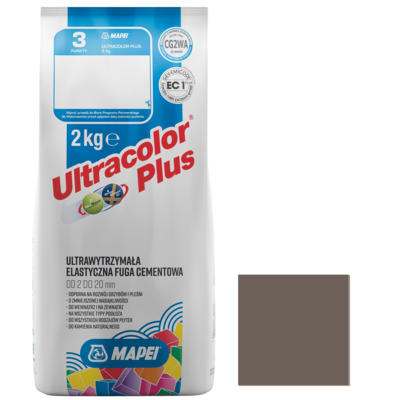 Fuga Ultracolor Plus 136 Brunatny 2 kg MAPEI