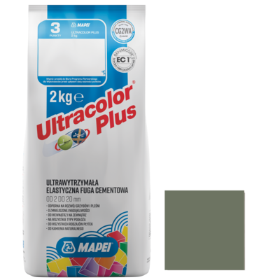 Fuga Ultracolor Plus 260 Oliwka 2 kg MAPEI