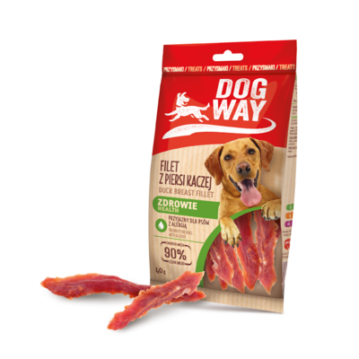 Filet z piersi kaczej 40 g Dogway