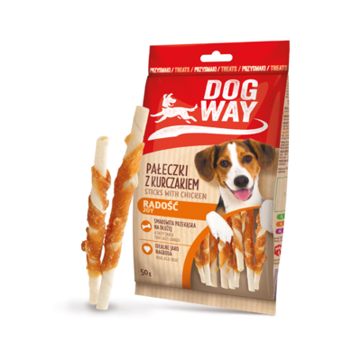 Pałeczki z kurczakiem 50 g Dogway