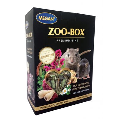 Karma dla szczurka i myszoskoczka 420 g ZOOBOX PREMIUM