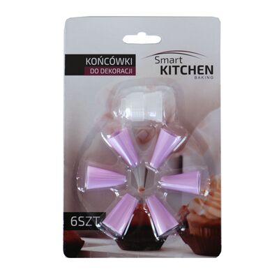 Końcówki do dekorowania 6 szt. Smart Kitchen Baking