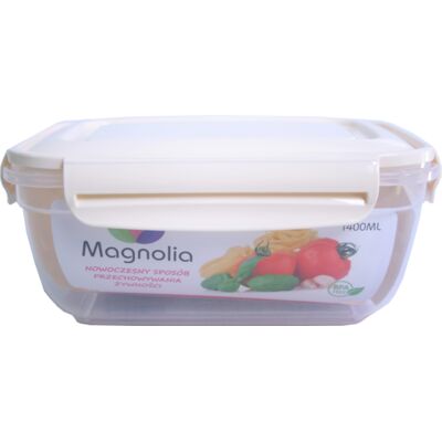 Pojemnik prostokątny 1,4 l różne kolory Magnolia