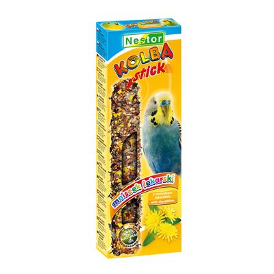 Kolba dla małych papug z mniszkiem lekarskim Nestor