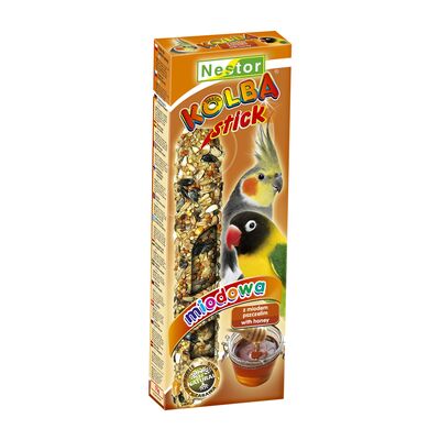 Kolba dla średnich papug z miodem Nestor