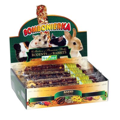 Bombonierka premium dla gryzoni i królików 690 g Nestor