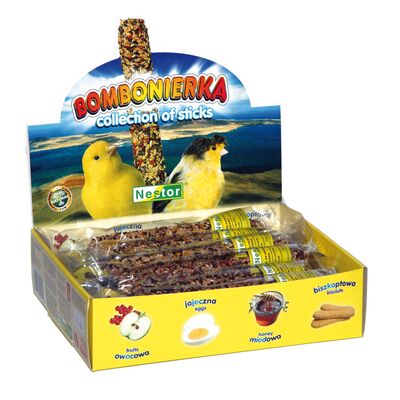 Bombonierka dla kanarków 510 g Nestor