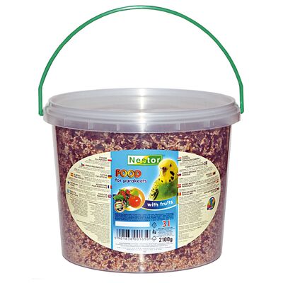 Pokarm dla małych papug owocowy – wiaderko 3000 ml Nestor