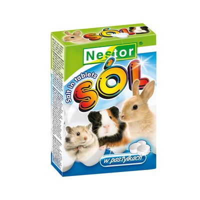 Sól w pastylkach dla gryzoni Nestor