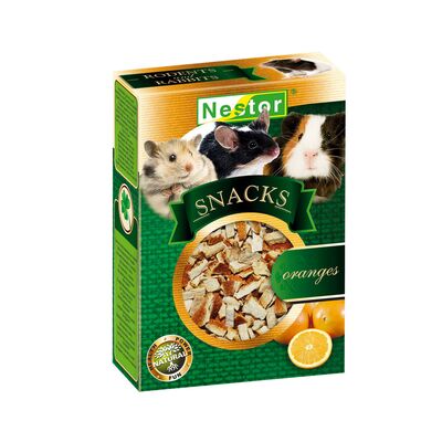 Snacks dla gryzoni i królików - Pomarańcza Nestor