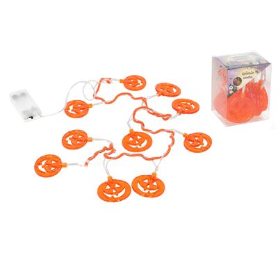 Lampki dynie Halloween 100 cm