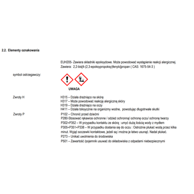Kit gospodarczy epoksydowy 35 g