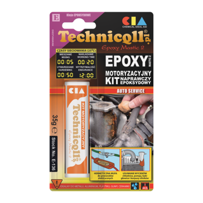 Kit motoryzacyjny epoksydowy 35 g