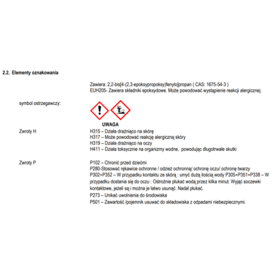 Klej epoksydowy 5 min 2 x 5 ml