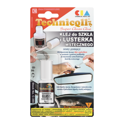Klej do szkła i lusterka wstecznego 8 g