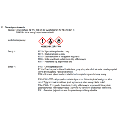 Klej do twardych plastików 20 ml