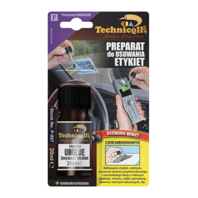 Preparat do usuwania etykiet 20 ml