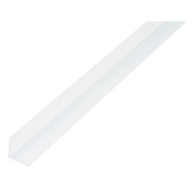 Profil kątowy PVC biały 1000 x 20 x 20 x 1,5