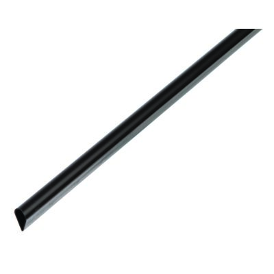 Profil zaciskowy PVC czarny 2000 x 15 x 0,9