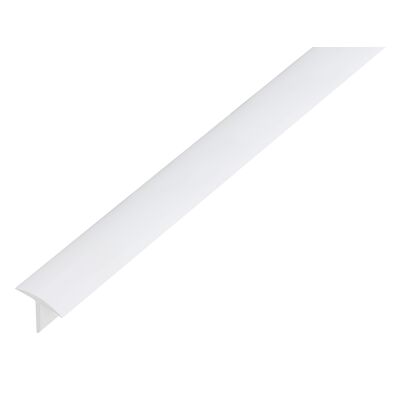 Profil T PVC biały 1000 x 25 x 18 x 2