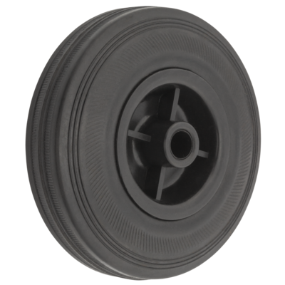 Koło kauczukowe czarne 125 mm/125 kg