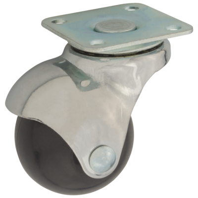 Kółko meblowe kulowe 40 mm/40kg płyta obrotowa