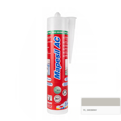 Silikon MAPESIL AC N.111 srebrny 310 ml Mapei