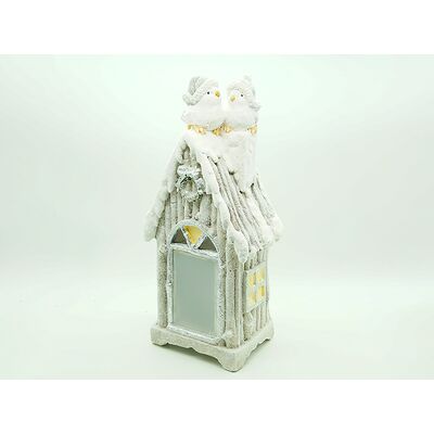 Figura ceramiczna Domek LED