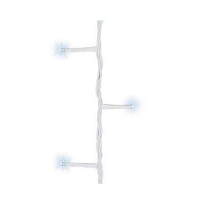Lampki zewnętrzne 180 LED 13,5 m zimny biały