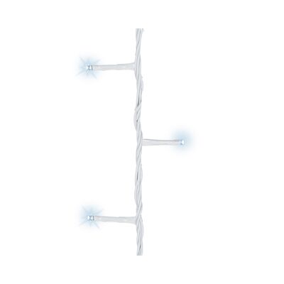 Lampki zewnętrzne 240 LED 18 m zimny biały