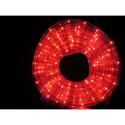 Lampki zewnętrzne wąż 540 LED 10 m czerwone