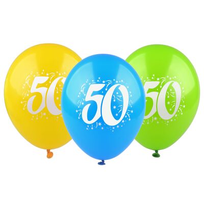 Balon jubileuszowy - 50