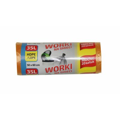 Worek na śmieci Lux 35 l 20 szt. Brico