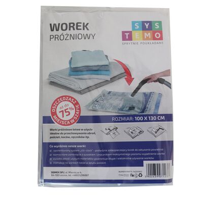 Worek próżniowy 100 x 130 cm Systemo