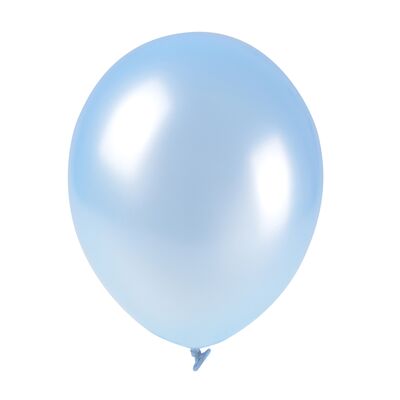 Balon metalizowany niebieski 100 sztuk