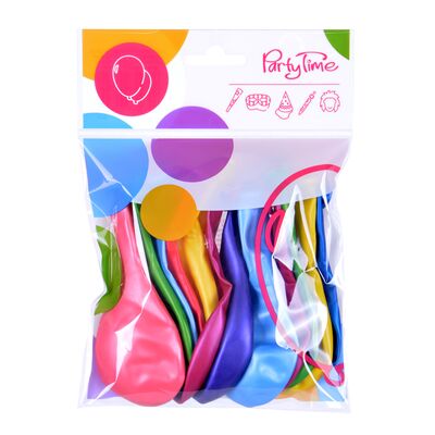 Balonik metalizowany 10", 12 sztuk