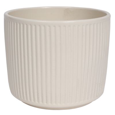Osłonka ceramiczna cylinder 12 cm krem