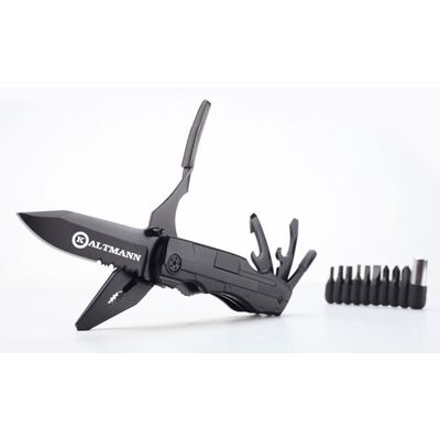 Narzędzie wielofunkcyjne Multitool z kombinerkami + Latarka LED